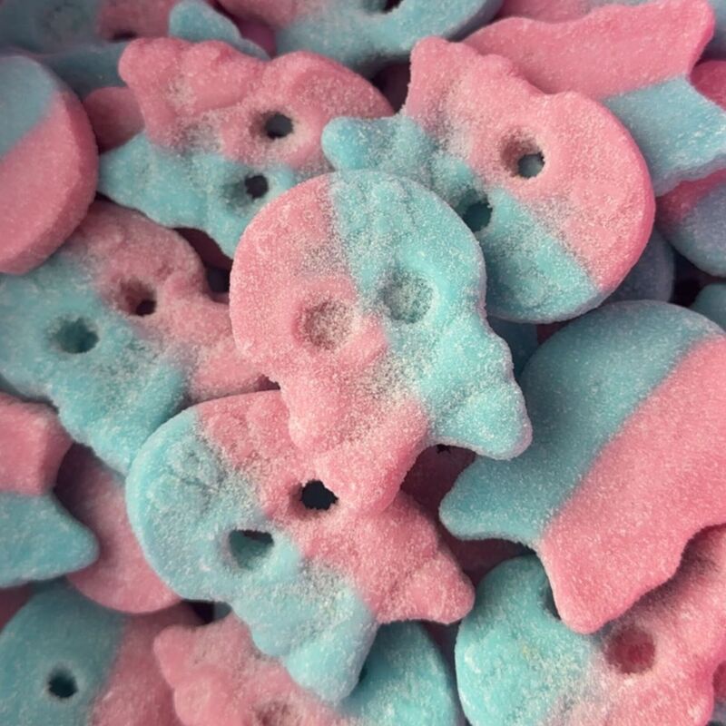 BUBS DIZZY BUBBLEGUM SKULLS