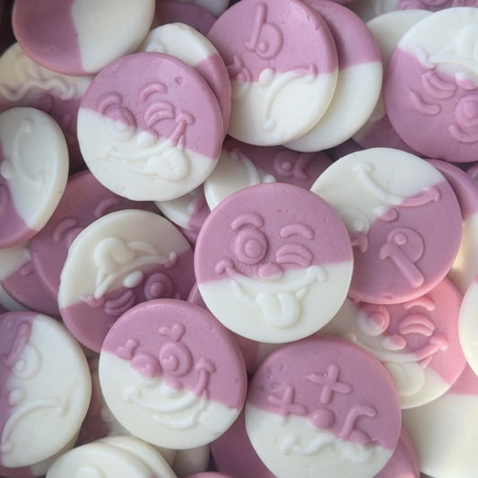 VANILLA&RASPBERRY FOAM SMILES